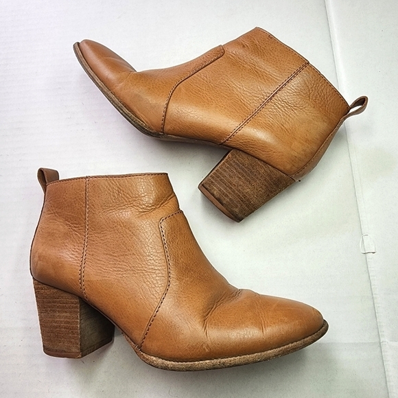 🌸 Madewell‎ | Ankle Leather Boots, size 8.5 - Picture 1 of 5